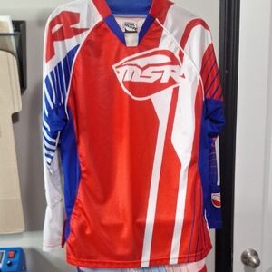 MSR Red and Blue Racing Jersey
